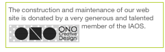 ￼The construction and maintenance of our web site is donated by a very generous and talented member of the IAOS.